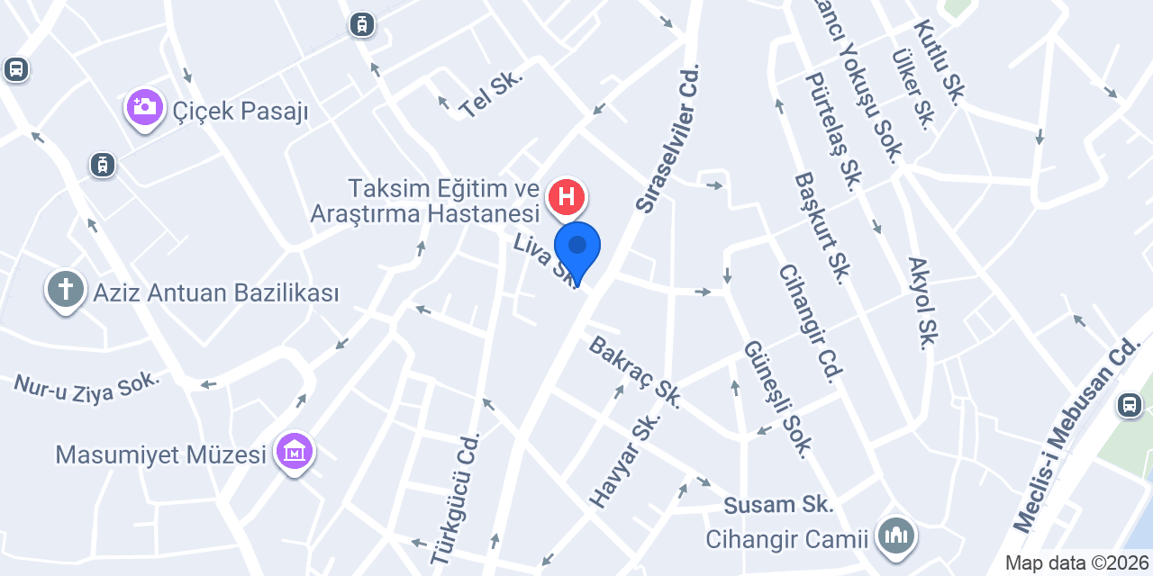 AOG İNŞAAT A.Ş. konumu