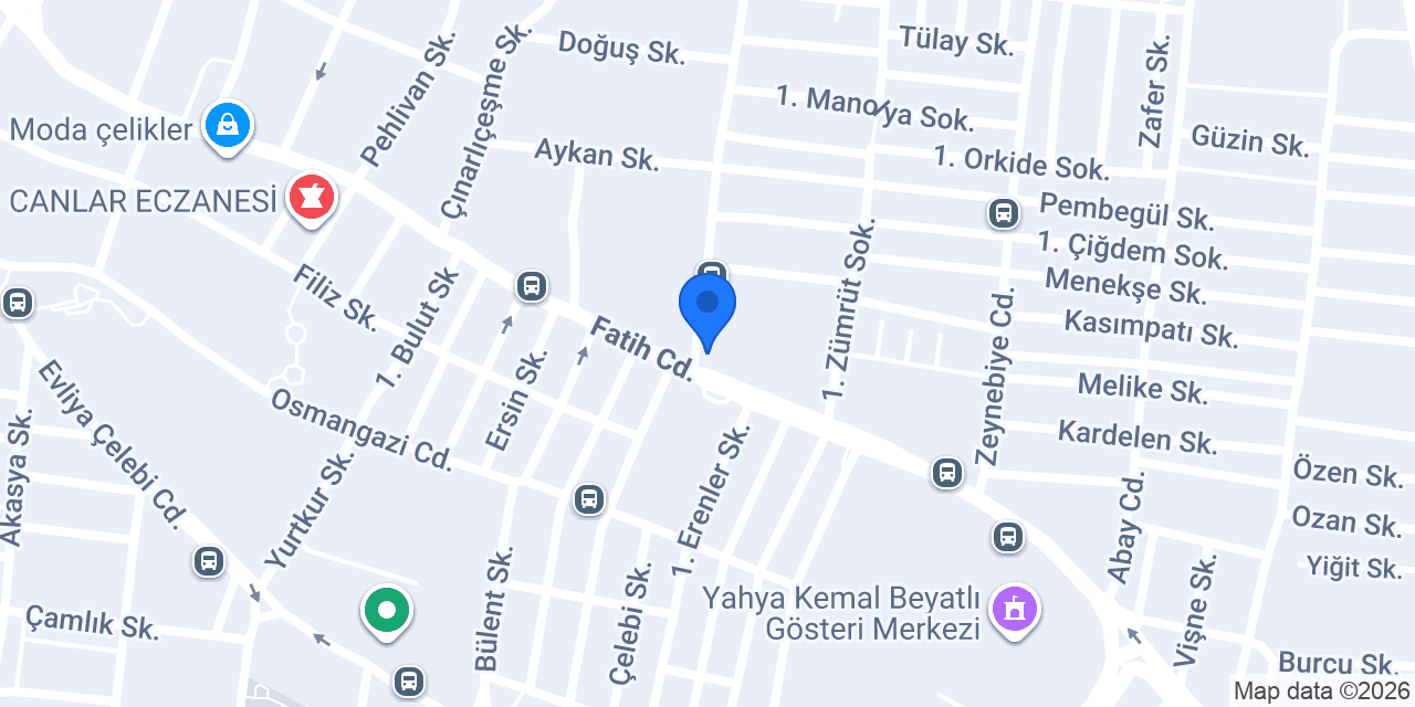 Halkalı Sarıyer Börekçisi konumu