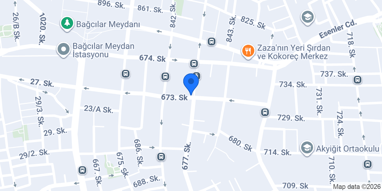 Kerimoğlu Pastanesi konumu