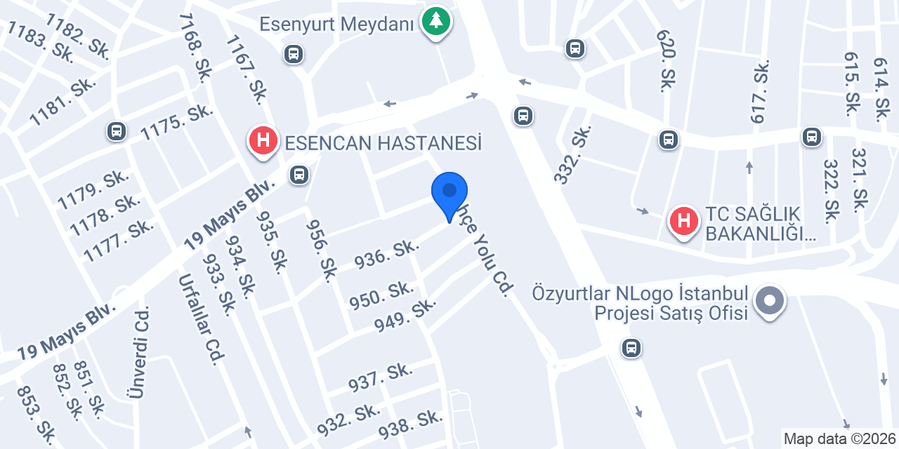 Esenyurt Limit Kurs konumu