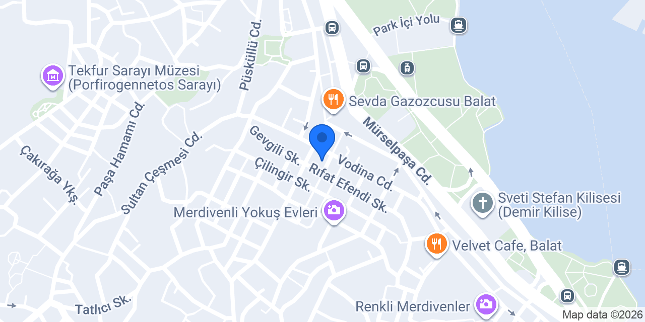 Mantı Time Balat konumu
