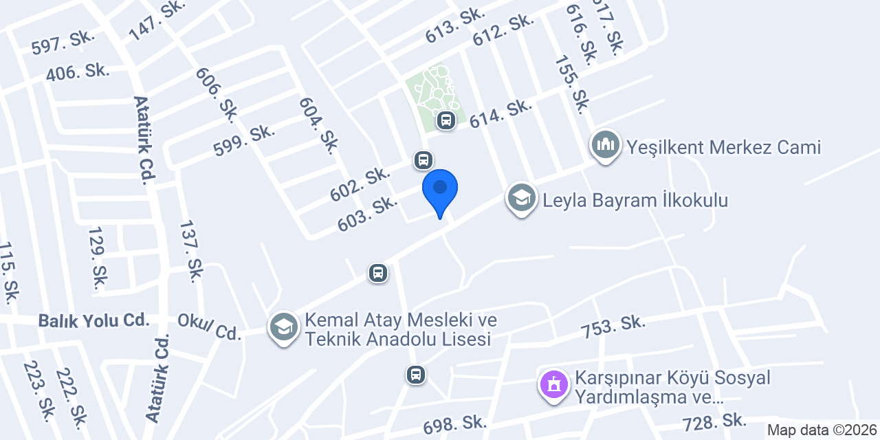 Aydın Usta Pastanesi konumu