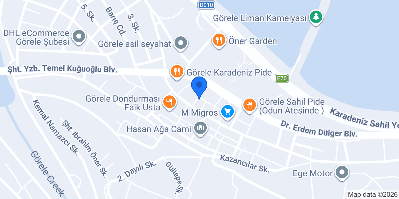 Çiçek Taksi konumu