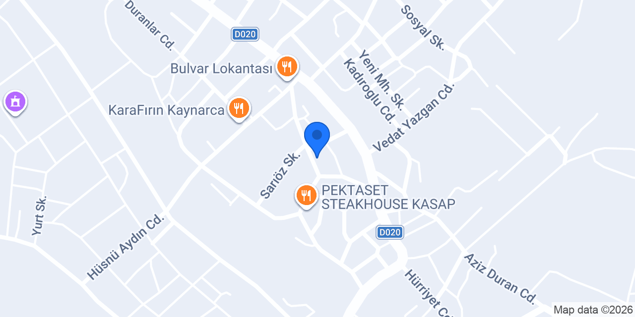Kaynarca Truva Veteriner Kliniği konumu