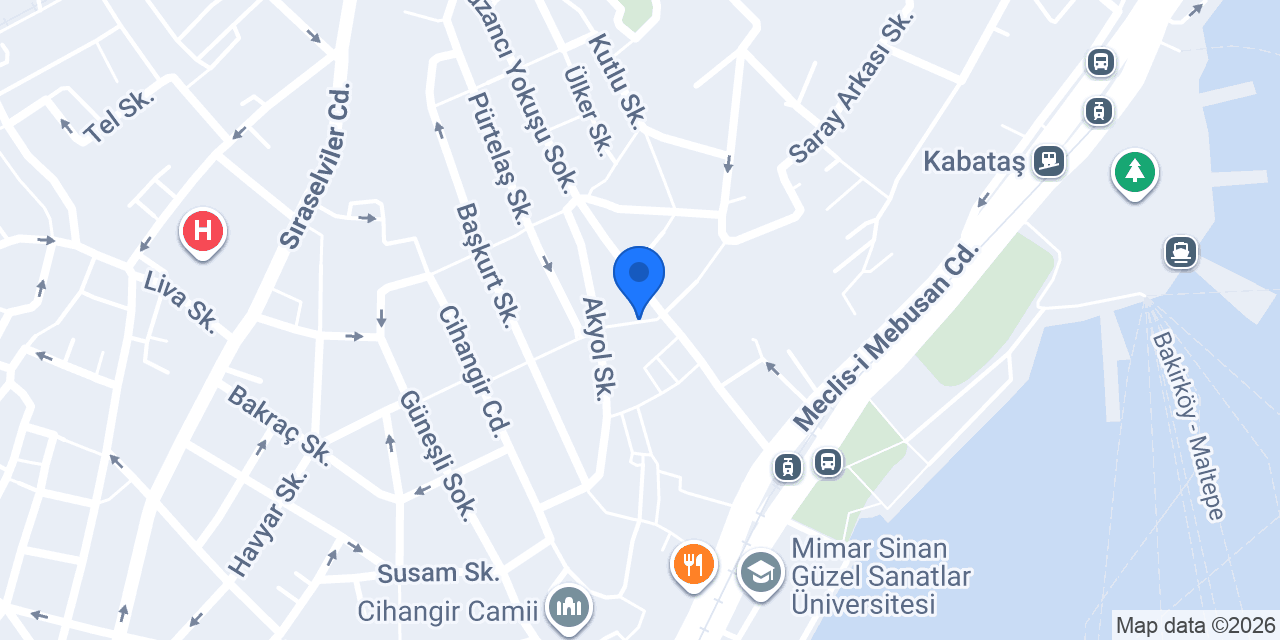 Galata Mobilya konumu