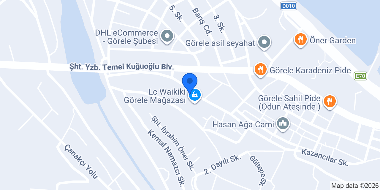 Karahacıoğlu İnşaat Malzemeleri konumu