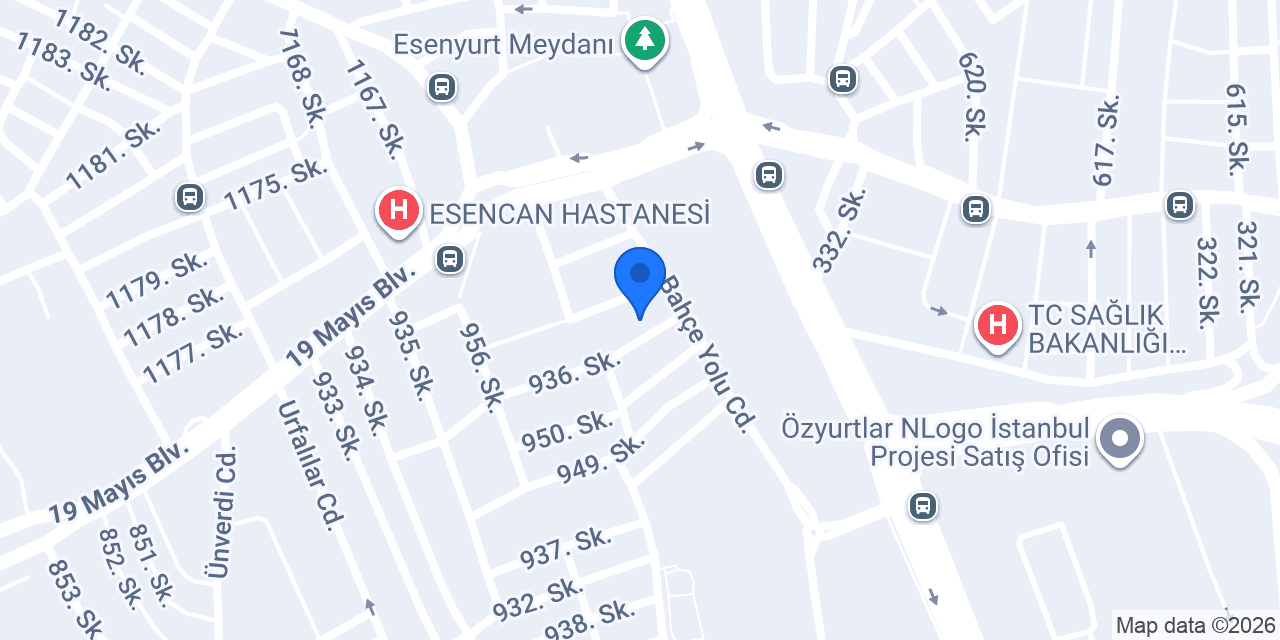 Esenyurt Protez Tırnak Kursu konumu