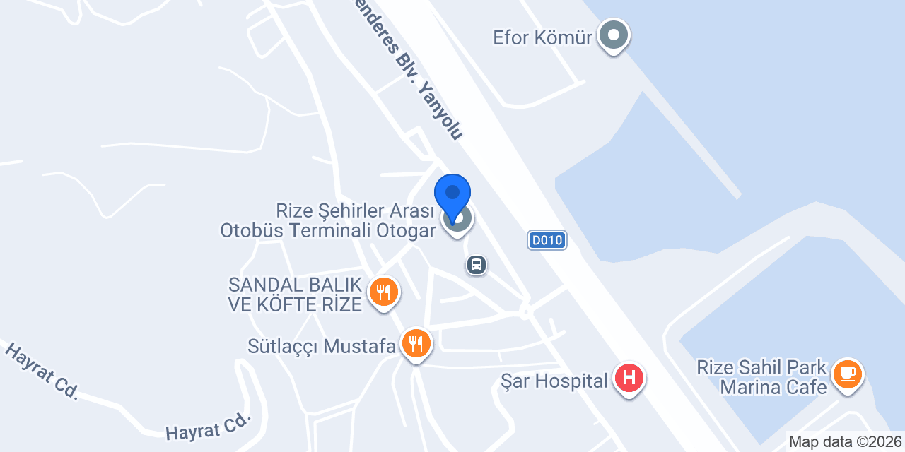 ULUSOY RİZE konumu