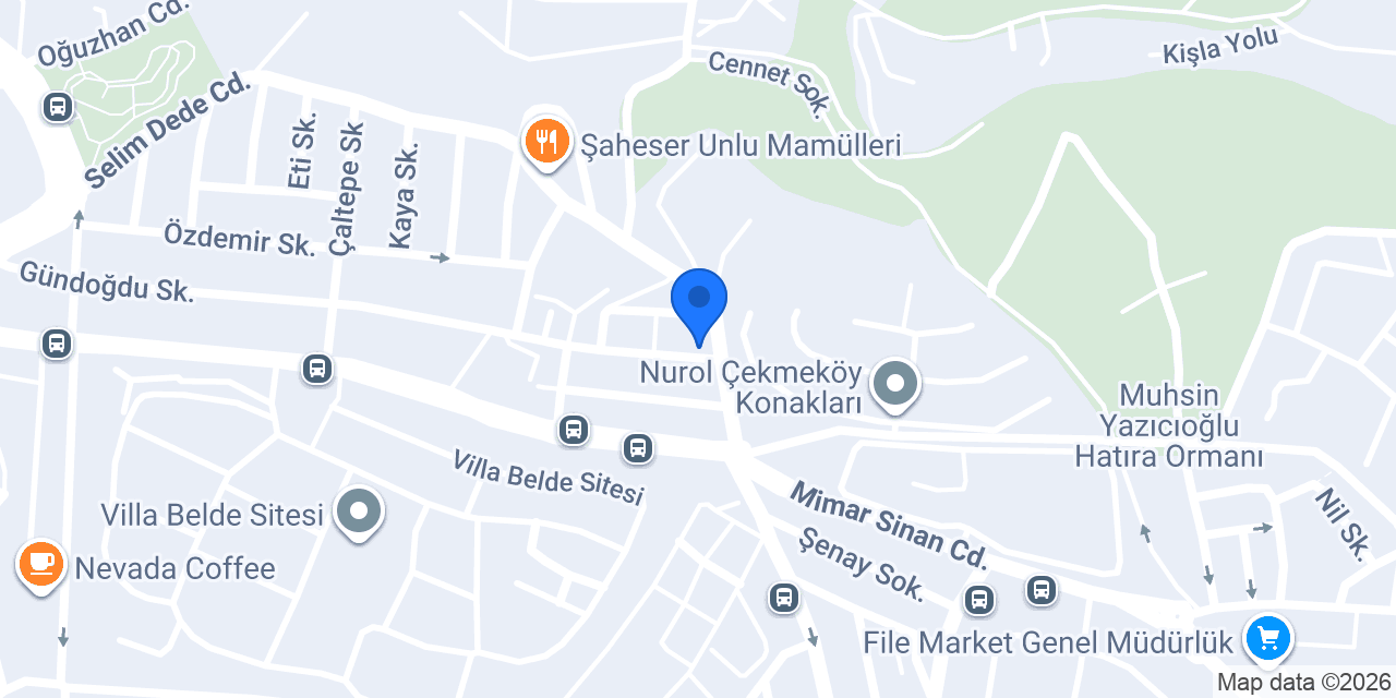 NuVa Gelinlik & Abiye konumu
