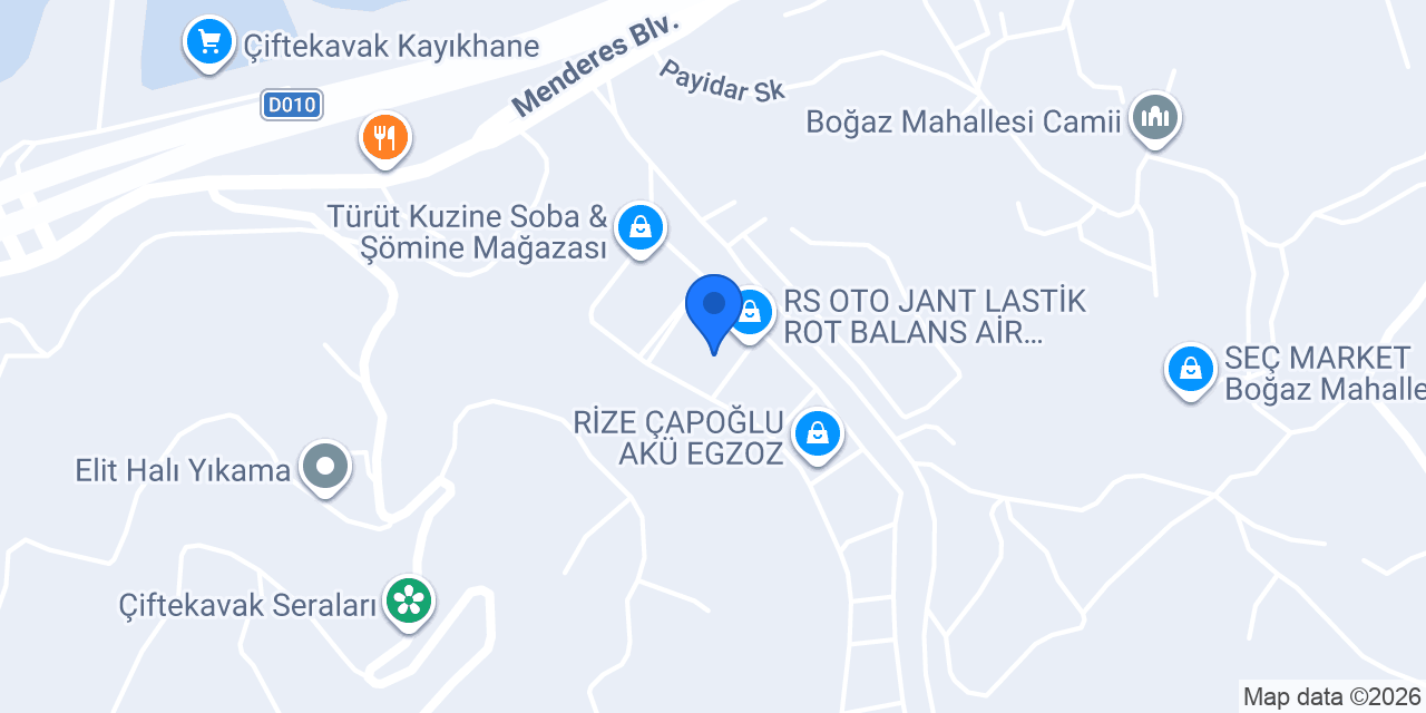 Mekanik Servis konumu