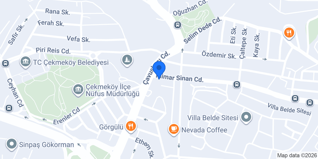 7/24 Çekmeköy Çilingir konumu