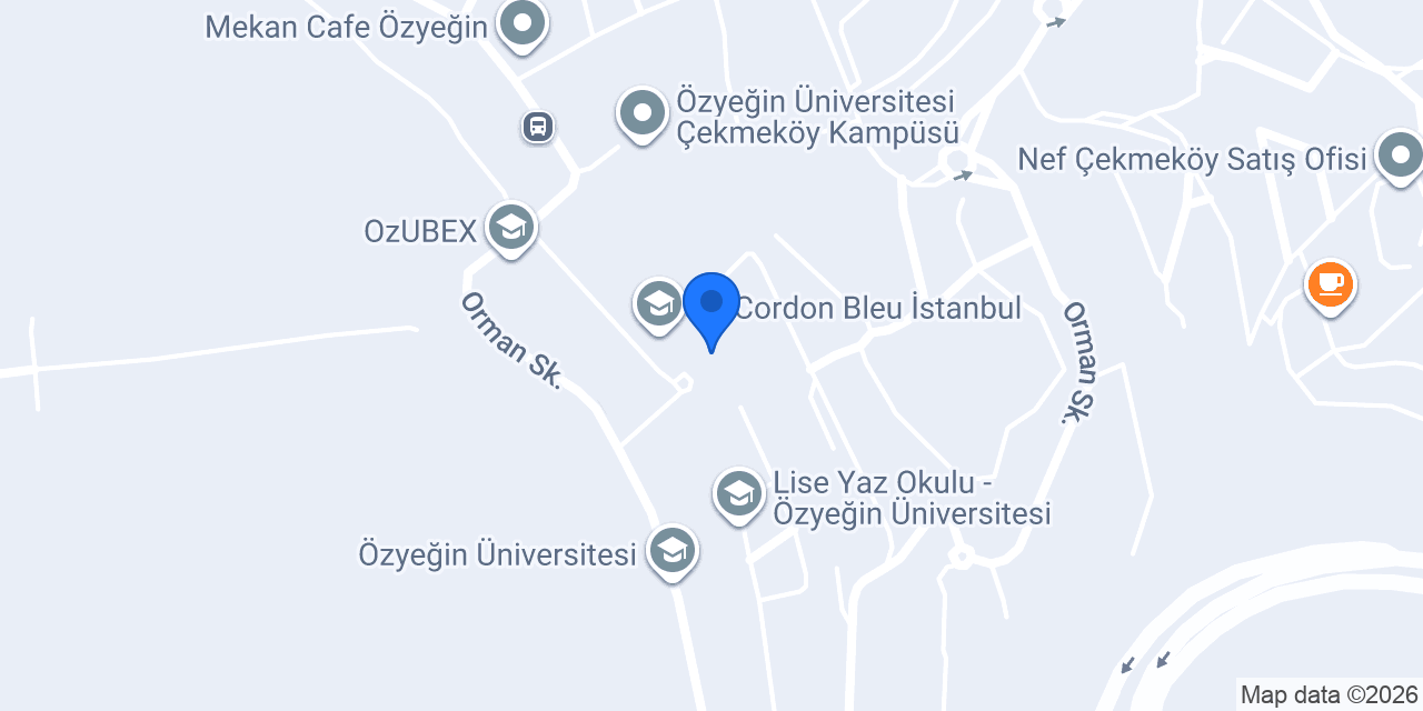 Fibabanka Özyeğin Üniversitesi Şubesi konumu