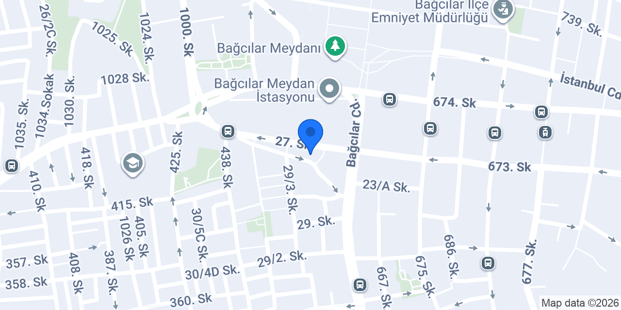 Bilgiyolu kitabevi konumu