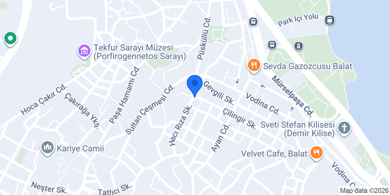 Balat Eczanesi konumu