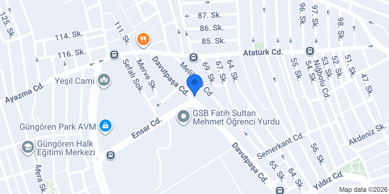 Yamaç Kuaför konumu