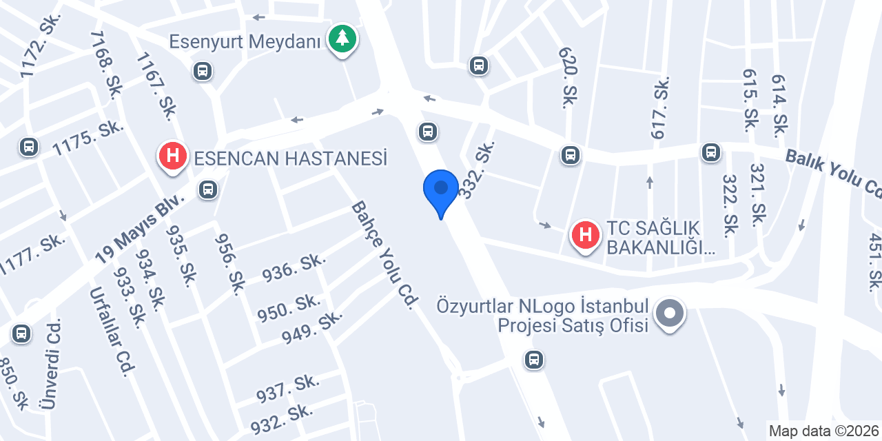 Domino's Pizza Esenyurt konumu