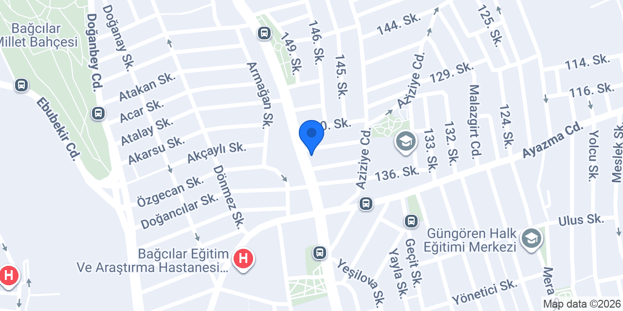Alınlar Yapı konumu