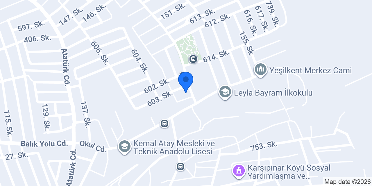 Eylül Büfe konumu