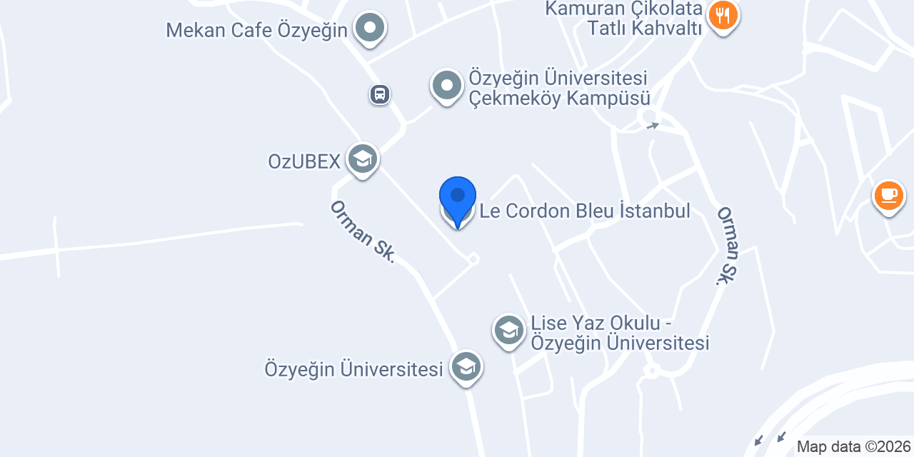 Le Cordon Bleu İstanbul konumu