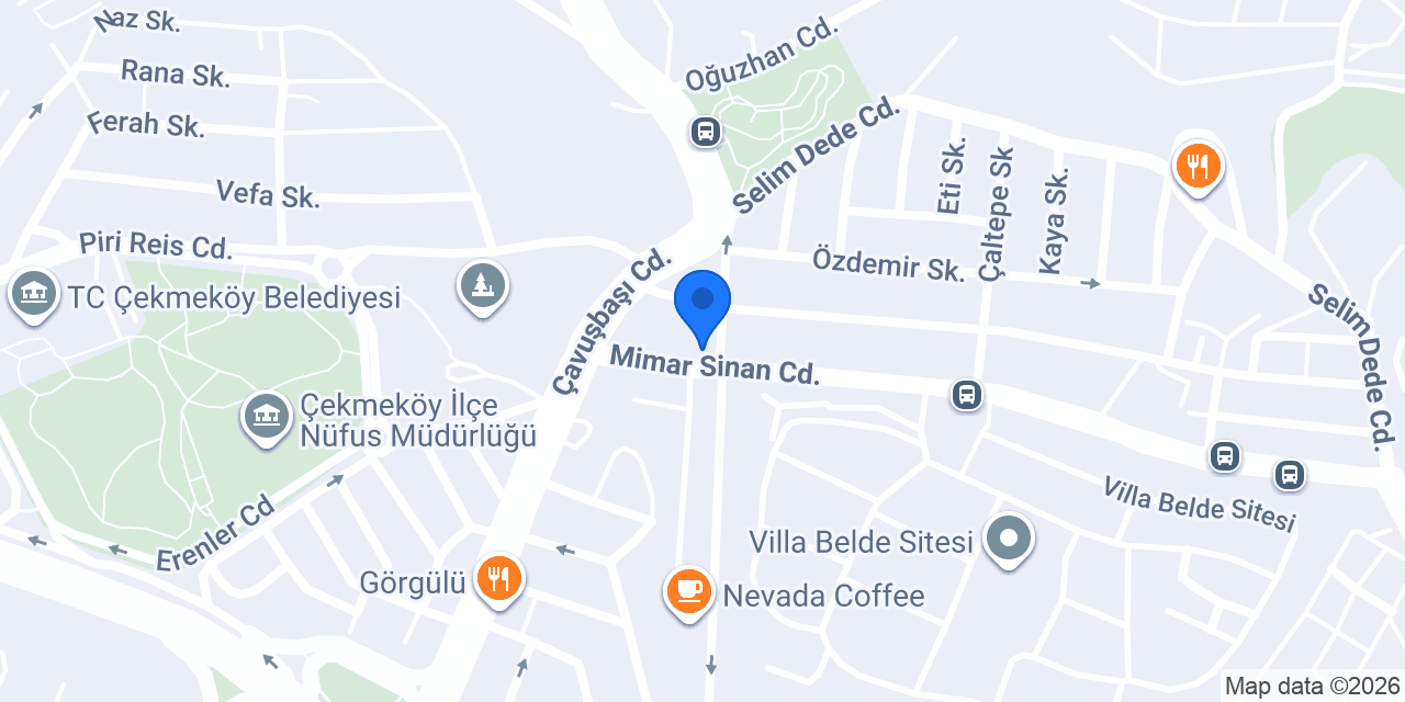 Burger Park Çekmeköy konumu