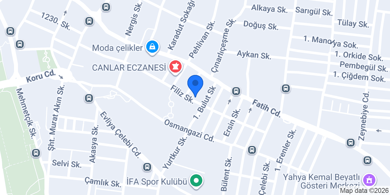 Bluemax Yapı konumu