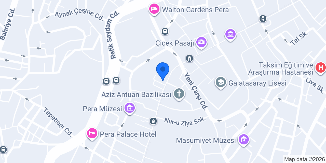 Hueber Verlag - Istanbul konumu