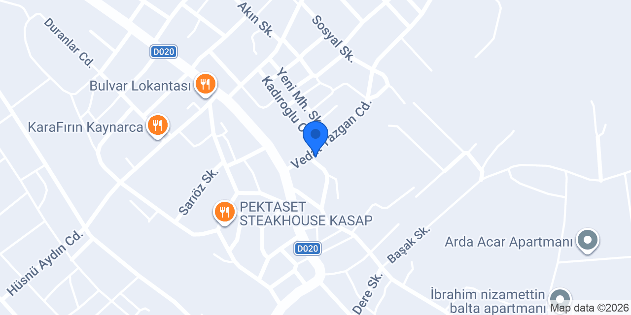 SİNBAT Veteriner Kliniği konumu