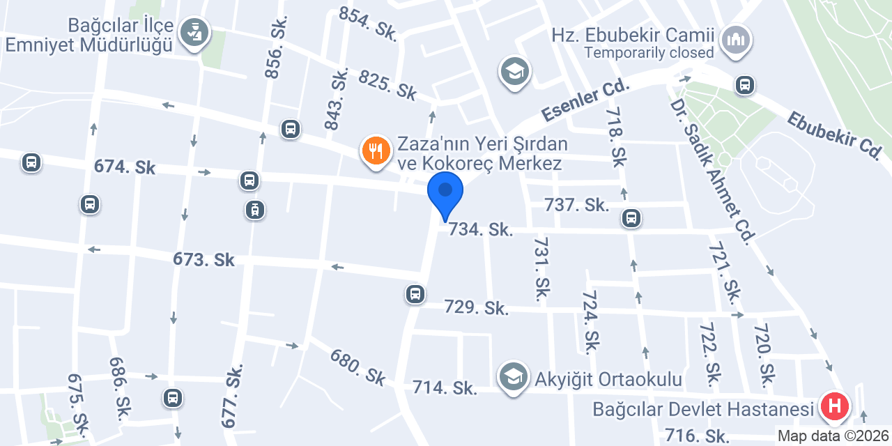 Gülüm Eczanesi konumu