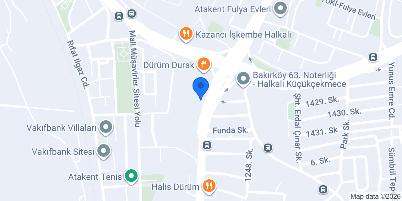 İstasyon Dürüm konumu