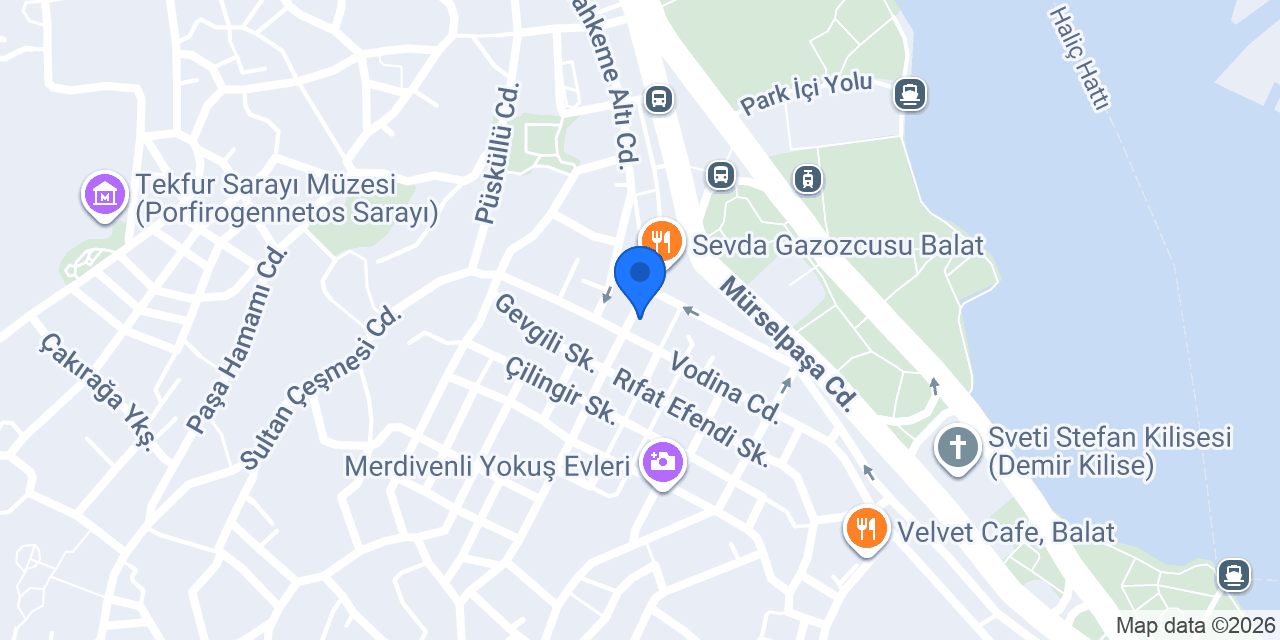 Balat Çiçek Kasap konumu