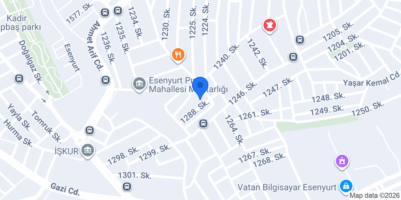 Fark dekorasyon konumu