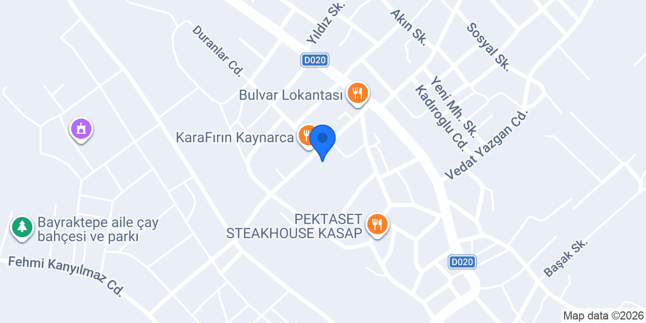 Kaynarca Belediyesi konumu