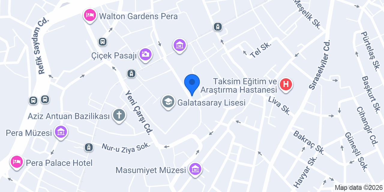 Gama Gallery konumu