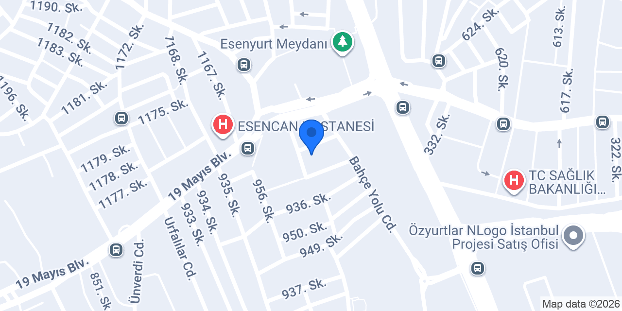 ESENYURT İŞLER KİTABEVLERİ konumu