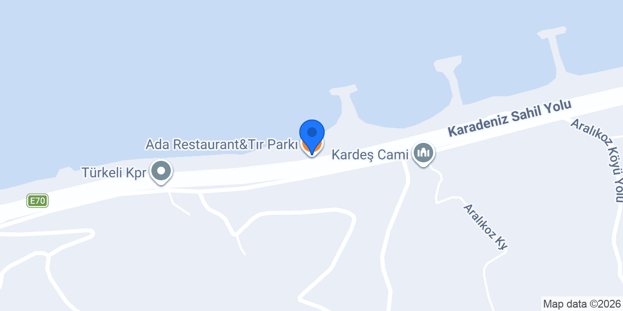 Ada Restaurant&Tır Parkı konumu