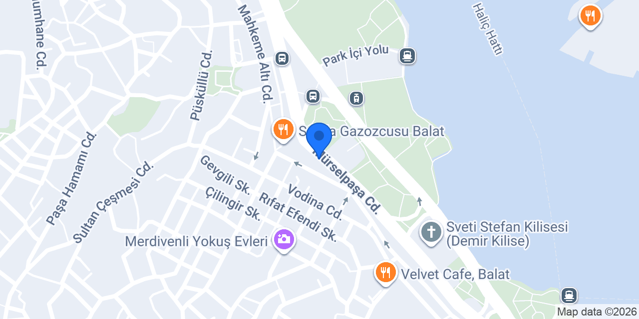 Dea Cafe Balat konumu