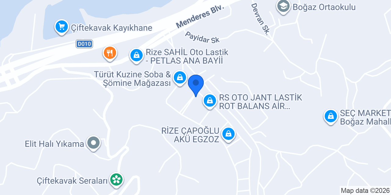 Dinamik Garage konumu