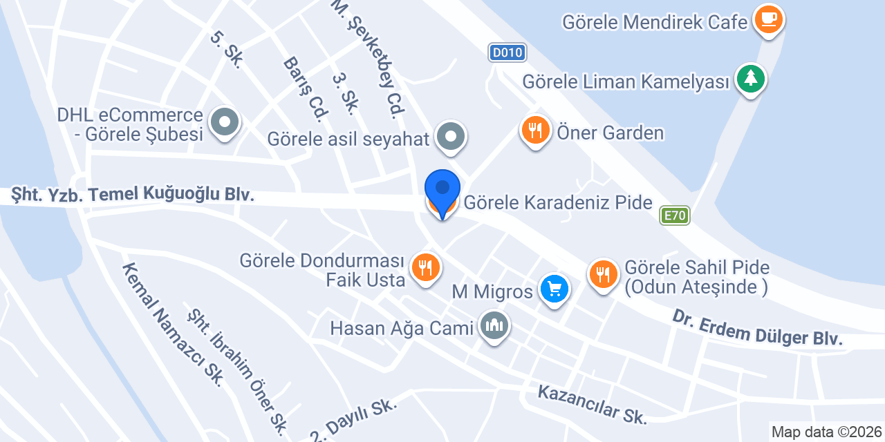 Görele Karadeniz Pide konumu