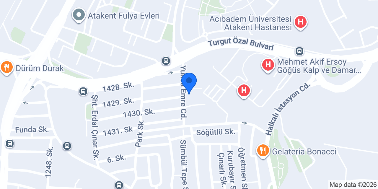 Başkan Catering konumu
