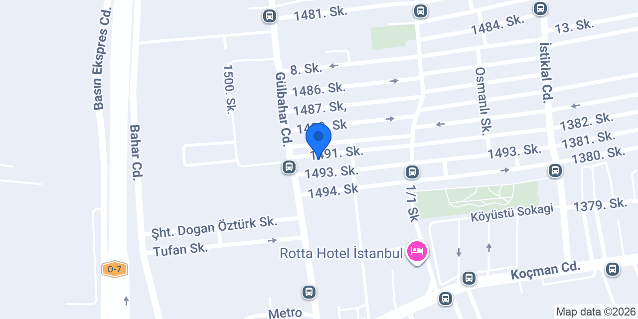 Terzi Abdullah Kuru Temizleme konumu
