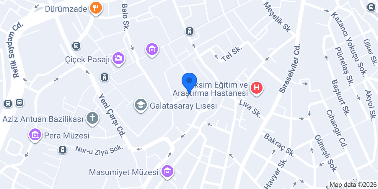 Duygu otopark konumu