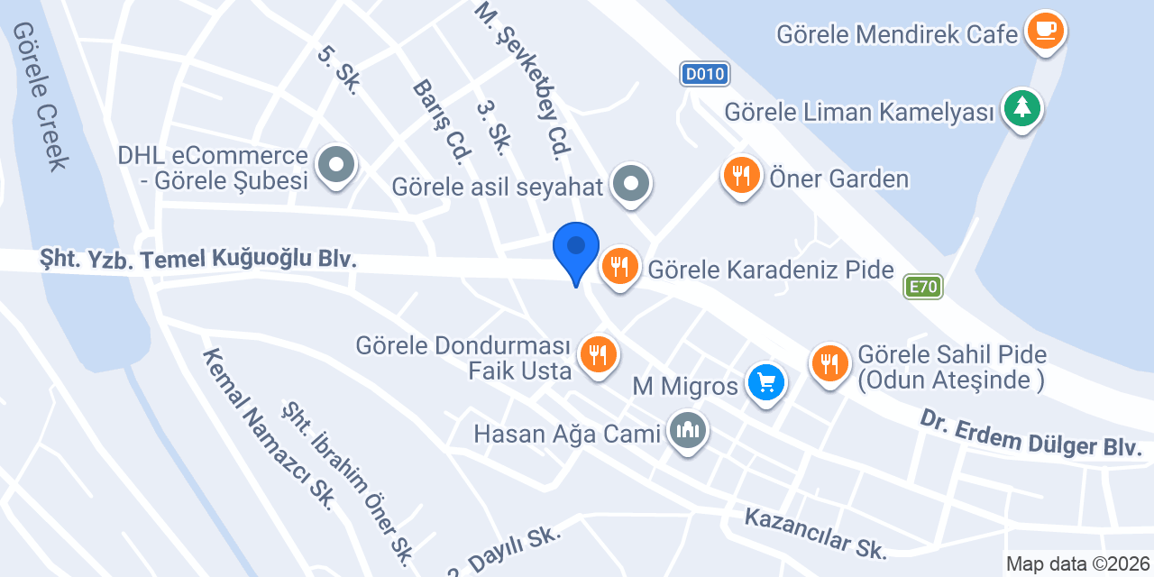 Gamze Bayan Kuaförü konumu