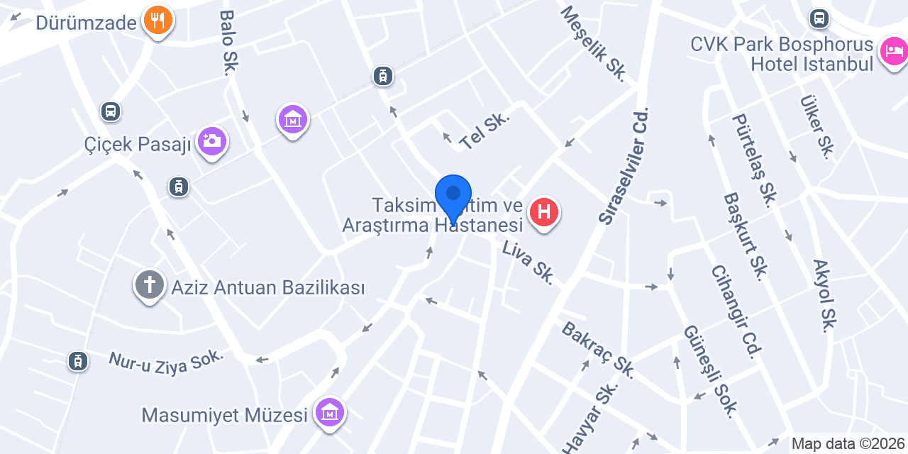 Ağa Hamamı konumu