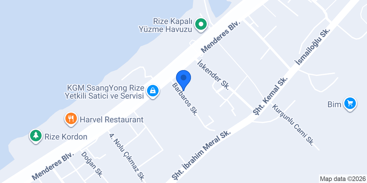 Kaçkar Haşere İlaçlama konumu