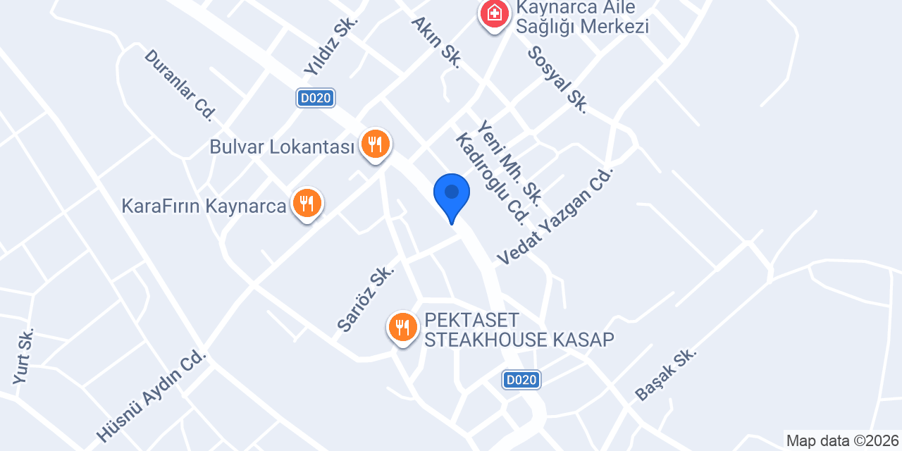 Köseoğlu Hafriyat konumu