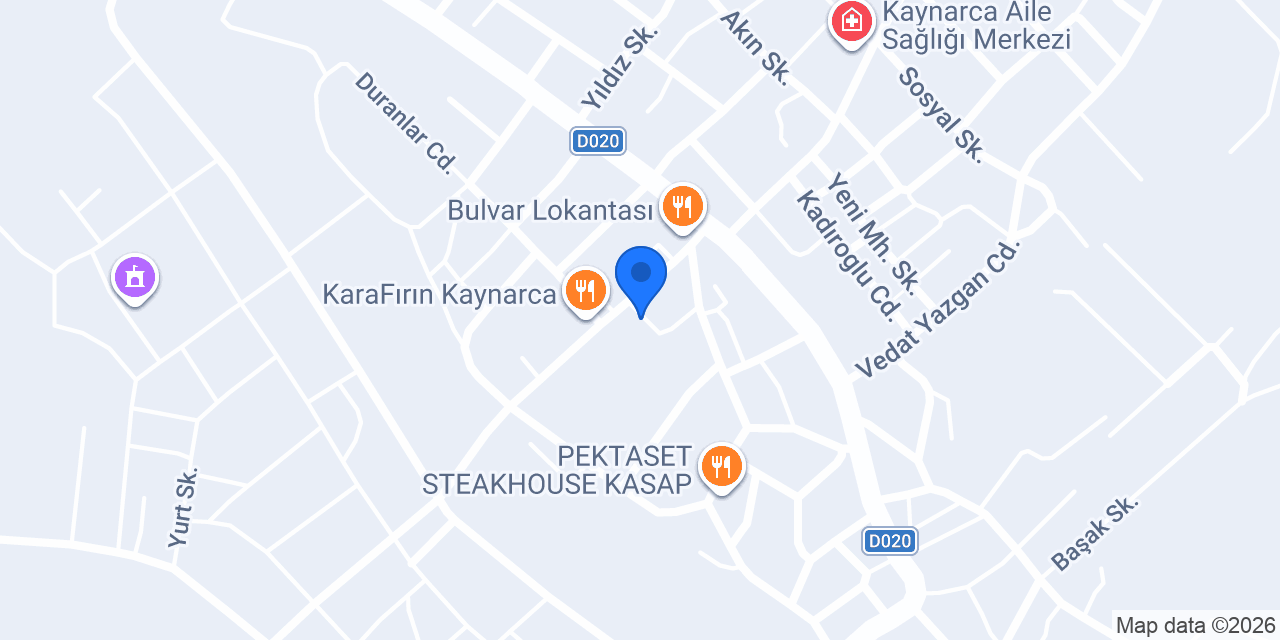 Kaynarca Belediye Meydan Kafe konumu