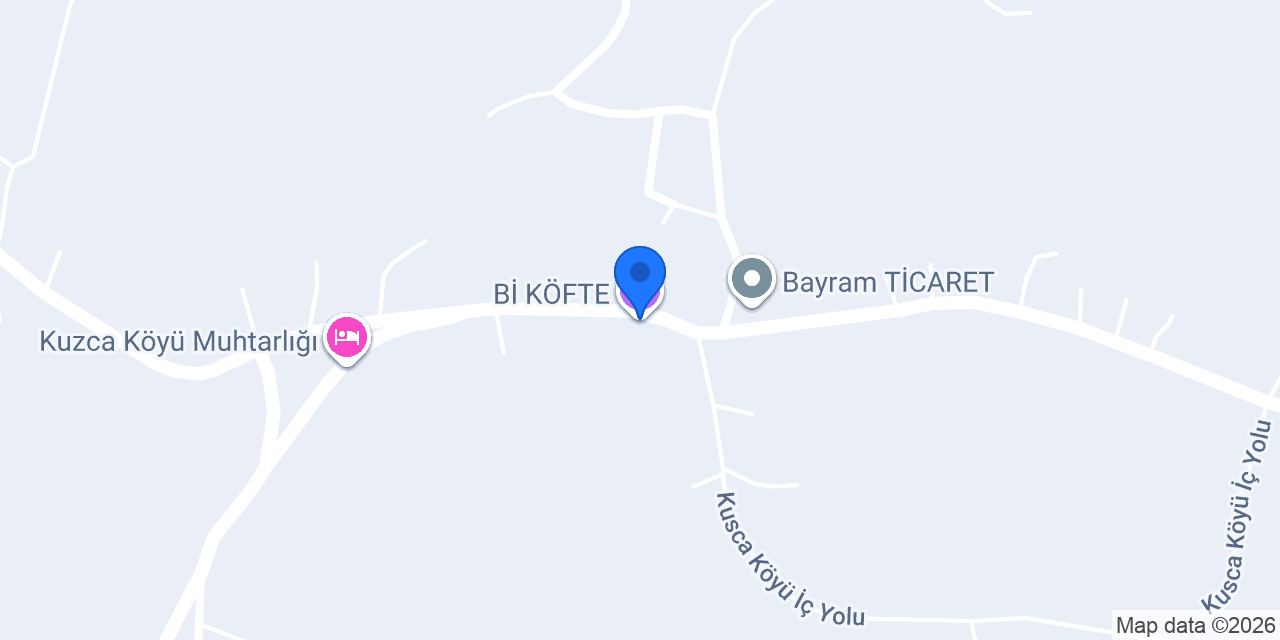 Bİ KÖFTE konumu