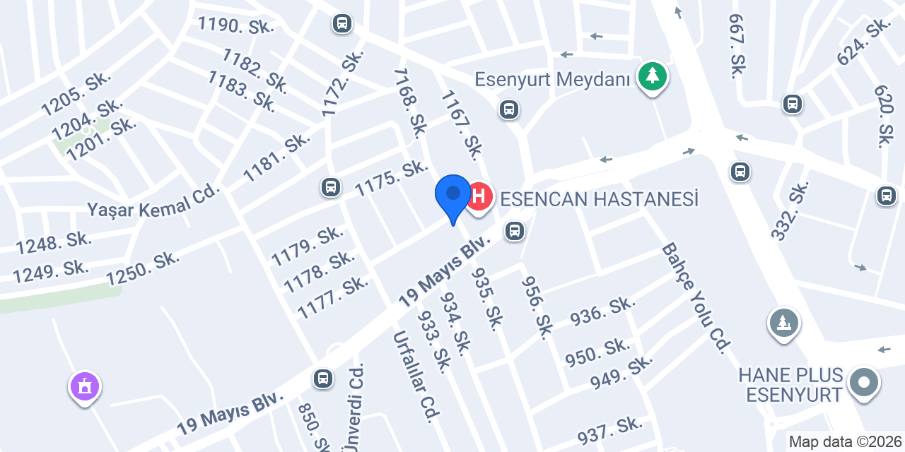 Yaşam Spa ve Masaj Salonu konumu