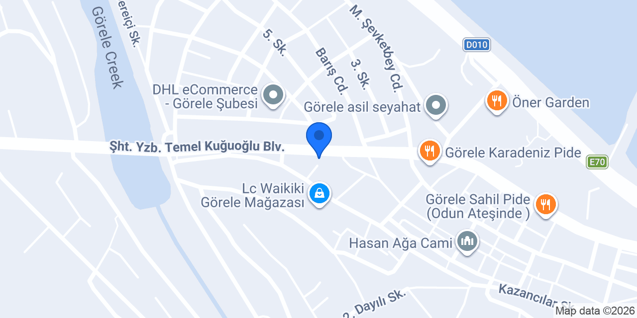 ÖZDEMİR OTOMOTİV konumu