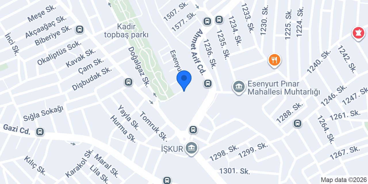 Satır Et konumu